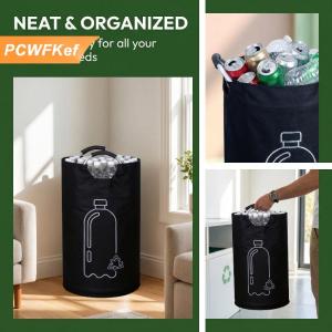 【PCWFKef】 82L Có Thể Gập Lại Nhà Bếp Giỏ Cho Chai Rỗng Lưu Trữ Nước Thải Chai Collector Không Gian Tổ Chức