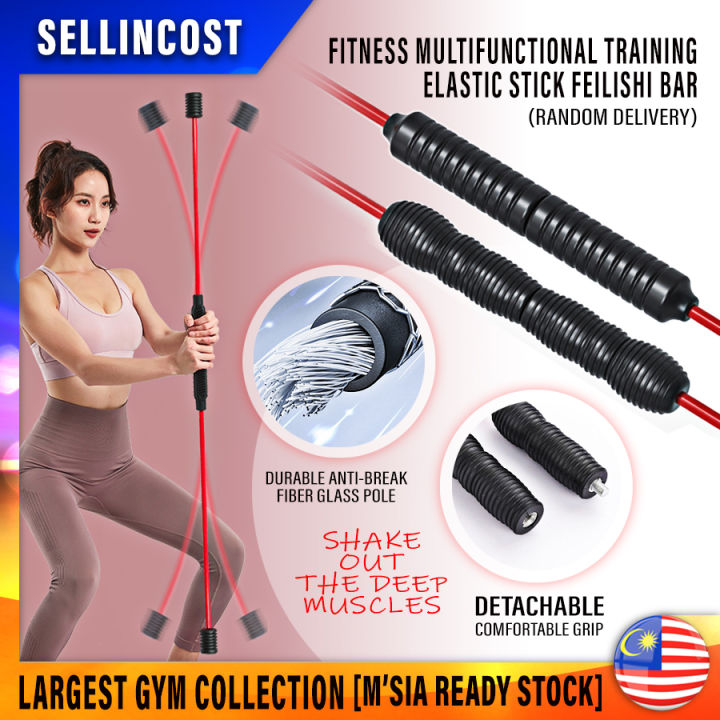SellinCost Phylis FLEXI BAR Yoga Exercise Stick Bar Flexible Bar Feilishi  Bar Feilishi Stick Vibrating Bar Multifunctional Elastic Bar Training  FlexiBar Resistance Band Exercise Elastic Vibrating Rod ...