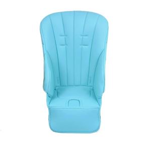 Giftable High Chair Seat Cover Soft PULeather Padded Prevents Spills Stains Easy Maintenance Modern Nursery Essential