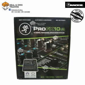 Mackie ProFX10v3 10-channel Mixer with USB and Effects
