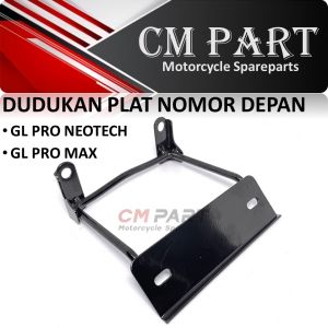 Bracket Dudukan Plat nomor Depan GL Pro Neotech GL Pro Max