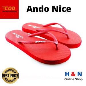 H&N Online Shop - Sandal sendal jepit wanita ANDO Nice - Ready Banyak Warna - Size 36-40