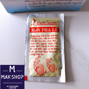 (Men Vi Sinh) 3 Gói Men Pha Lê Cho Hồ Cá Cảnh Hồ Thủy Sinh Xử Lý Chất Thải Làm Trong Nước