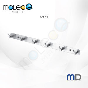 FIiton Bathroom Accessories Toilet Hook Wall Mounted Towel Hanger 5/6 Hook Toilet Accessories Stainless Steel Matt AHF-V5/AHF-V6