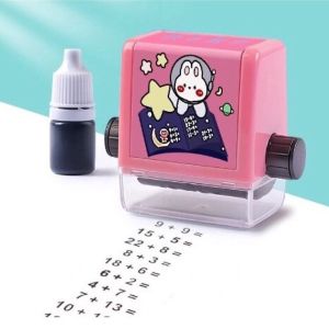 [Siêu Sale] Combo 2 con Lăn Tạo Phép Tính Toán Học Cộng Trừ Nhân Chia Cho Bé Học Toán Tiểu Học - Tặng kèm lọ mực