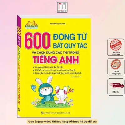 600 Động Từ Bất Quy Tắc Và Cách Dùng Các Thì Trong Tiếng Anh (có file nghe)