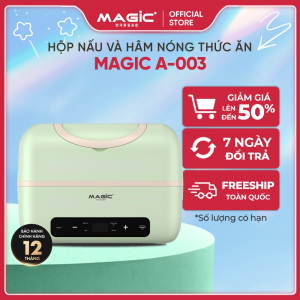 Hộp cơm điện Magic A-003 điều khiển cảm ứng công suất 250W khay cơm inox 304 bảo hành 12 tháng