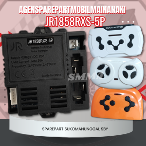 ⚡Ready⚡ Receiver + Remote Control JR1858RX-5 Pin 24Ghz 12v (modul PCB) mobil aki pliko PMB Wim cycle