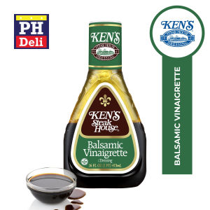 Kens Steak House Salad Dressings Balsamic Vinaigrette 473ml – Classic Gluten-Free & Flavorful