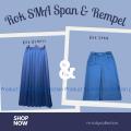 SERAGAM SEKOLAH ROK SMA SERAGAM SMA ROK REMPEL ROK SPAN ROK SMA ABU ABU ROK ABU ABU SMA ROK SMA ABU ABU PANJANG/ m.rizkycollection. 