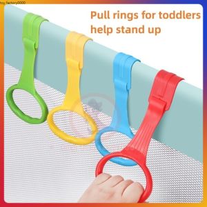 Playpen Pendants Pull Ring Help Baby Stand Hanging Ring General Bed Rings Baby Crib Toys