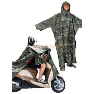 Áo Mưa Lính Rằn Ri Loại To Vải Dù (Cánh Dơi). Áo Mưa Lính Vải Dù Nguyên Bộ 3xl 80kg