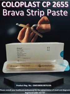 (1 Piece) COLOPLAST 2655 BRAVA STRIP PASTE (filling folds and scars in the peristomal area) Stoma Ostomy