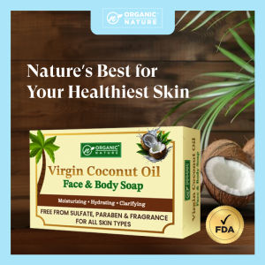 Organic Nature Virgin Coconut Oil Face & Body Soap 110g