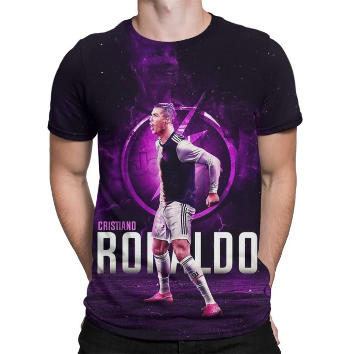 Ronaldo printed t sales shirt