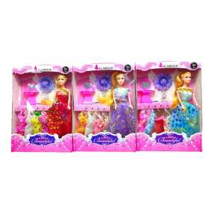 MAINAN ANAK BONEKA GANTI BAJU Fashion BEAUTY PRETY KADO FASHION GIRL VIRAL TERBAIK PEREMPUAN SNI