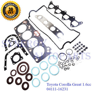Packing Head Gasket Engine Toyota Corolla Great 1.6cc FULL SET - 10005820