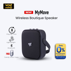 WOW! Audio MyMove Portable Boutique Speaker