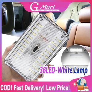36LED Car Interior Dome Light ABS White Ceiling Lamp for 12V Marine Boat Motorhome Accessories Car-Interior-Light