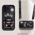 Case for infinix smart 9 infinix 50i 5g 2024 phone casing Softcase Silicone shockproof Cover new design aesthetic with holder and lanyard for girl JTXXZJGS02. 