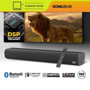 SonicGear StudioBar 500HD Maverick DSP TV SoundBar | Bluetooth 5.0 | TV Sound System with Amazing Bass
