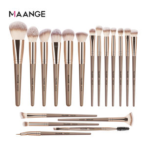 MAANGE 18Pcs Make Up Brush Set Soft Bristles Complete Makeup Brushes Professional Beauty Tools