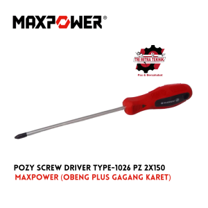 Obeng Plus/Obeng Pozy driver Type -10264 2 x 150 mm MAXPOWER