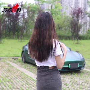 mv1 Matte & Glossy Real Carbon Fiber For Tesla Model 3 2017- 2023 Model Y Car Accessories Central Console Dashboard Panel Cover Trim Q6P7Z