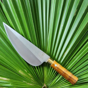 Dao bầu nhà bếp B4 thép trắng không gỉ được rèn từ thép 420J2 của Nhật