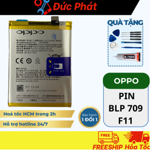 PIN THAY THẾ BLP 709 / F11 Bản xách tay ( Tặng keo dán và bộ sửa)