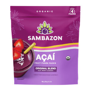 SAMBAZON Organic Acai Berry Superfood Original Blend - Frozen