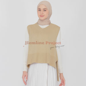 Kira Knit Vest by Hemline Project
