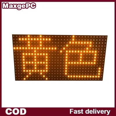 MaxgePC แผงไฟ LED P10ดวงเดียวแผงไฟส่องสว่างโมดูล SMD ป้ายโฆษณากลางแจ้งกันน้ำจอแสดงผลพิกเซล
