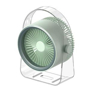 เดสก์ท็อปไฟฟ้าพัดลมสำหรับโต๊ะสำนักงานหรือห้องนอน Nightstands USB ชาร์จอุปกรณ์ระบายความร้อน2000มิลลิแอมป์