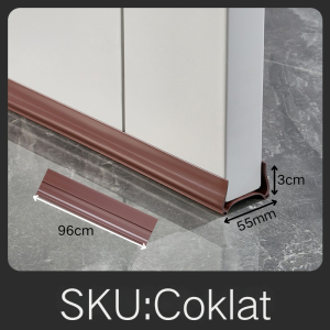 【Dikirimkan dalam 24 jam】Penyegel celah pintu anti angin dan suara pelekat self-adhesive untuk AC