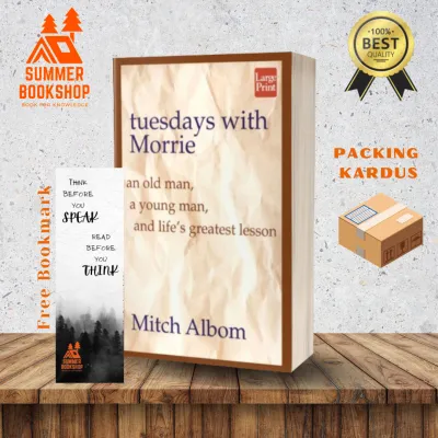 (ENGLISH) tuesdays with morrie and old man a young man and lifes greatest lesson by Mitch Albom