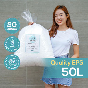 50L Quality EPS Bean Bag Beans | Beanbag Refill / Filling / Beads / Stuffing [Made in SG]