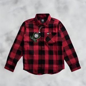 ALIAKIDS Baju kemeja flanel anak laki-laki import lengan panjang motif kotak-kotak umur 3-13 tahun