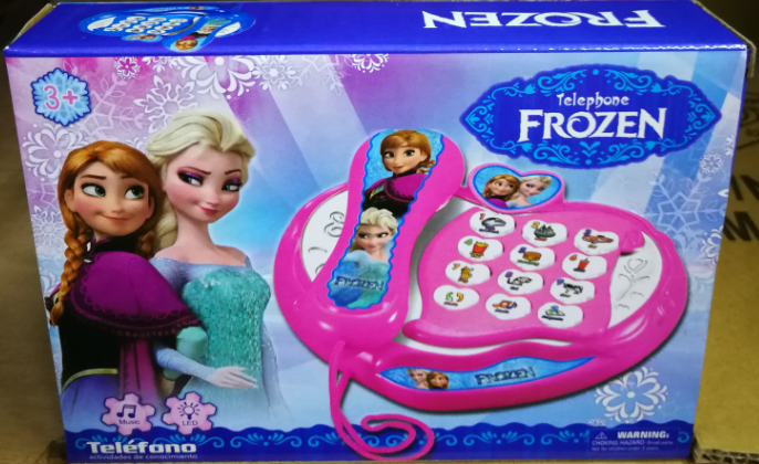 Kids Toy Frozen Music Phone baby toys Smart Learning Phone For