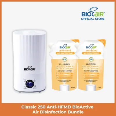 BioCair Classic 250 Anti-HFMD BioActive Air Disinfection Bundle