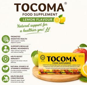 Tocoma Colon Detox Supplement – Daily Colon Cleanse for Digestive Health & Detox