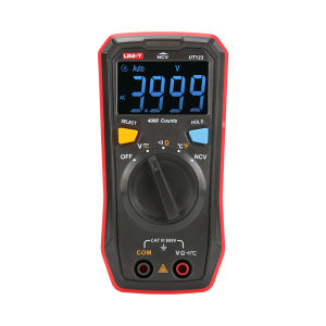 UNI-T UT123 Pocket-sized Residential Multimeter - designed for home use - AC/DC Voltage Measurement up ton 600V - Resistance/Temperature Measurement