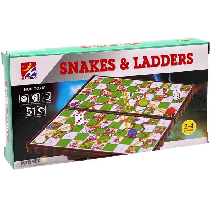 Magnetic game Snake & Ladders main image 1