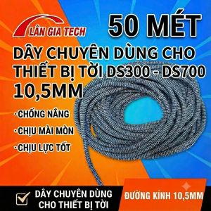 Dây Nylon 105MM Dùng Cho Máy Tời Ds300 Ds500 Ds700Tải Trọng 2200kgTời Nâng Bằng Khoan Pin Nâng Hạ Vật Nặng