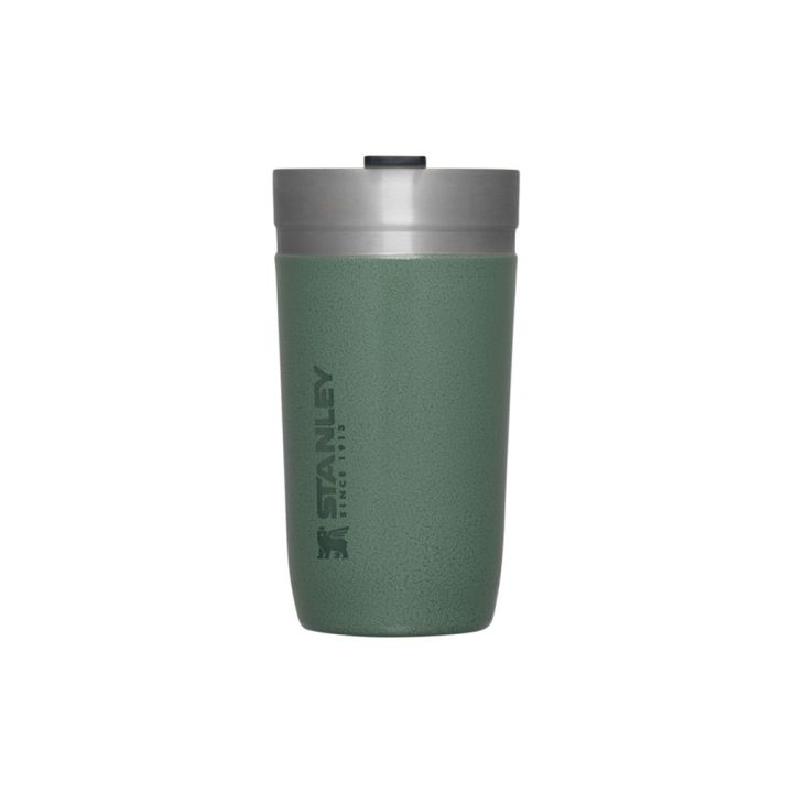 STANLEY GO VACUUM TUMBLER 16 OZ - HAMMERTONE GREEN