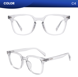 IOOI Eyewear - Kacamata Kotak Material Polycarbonate Lensa Anti BlueLight Pria/Wanita M3818