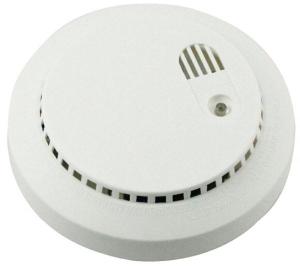 9V Photoelectric Wireless Wall-mounted Smoke Alarm Fire Alarm Smoke Detector Sensor Battery Operated