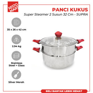 Super Steamer 32 cm RESTOPAN by Supra Stainless 304 (1012135)