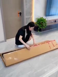 Standing Long Mirror Standing Cermin Hang Mirror Wall Mirror Full-Length Mirror Cermin Panjang Menegak Bedroom 全身镜