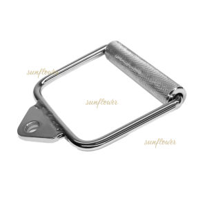 D-Handle Single Tricep Grip Gym Exercise Handles Pull Down Cable Attachement Handle Pegangan Gym Fitnes